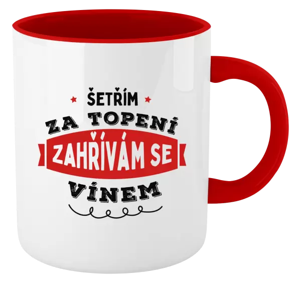 Hrnek Zahřívám se vínem