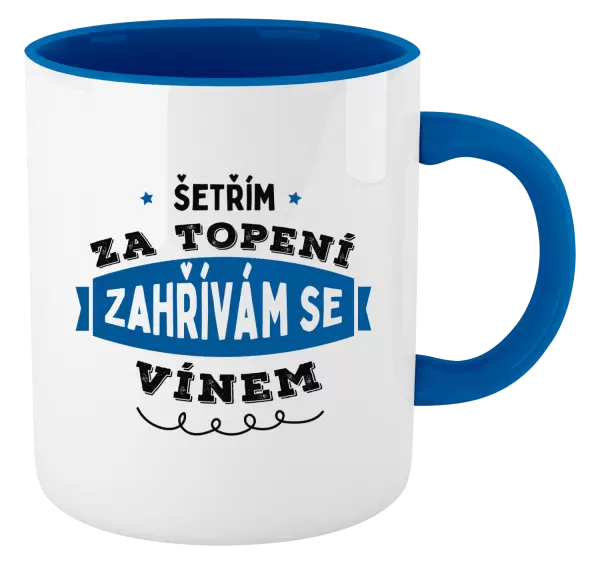 Hrnek Zahřívám se vínem