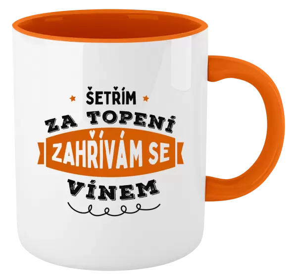 Hrnek Zahřívám se vínem