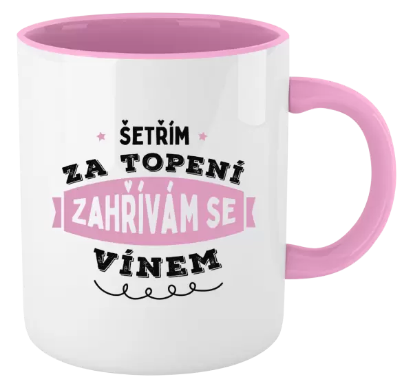 Hrnek Zahřívám se vínem