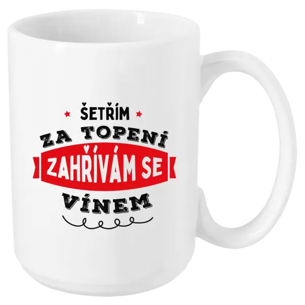 Hrnek Zahřívám se vínem