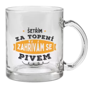 Hrnek Zahřívám se pivem