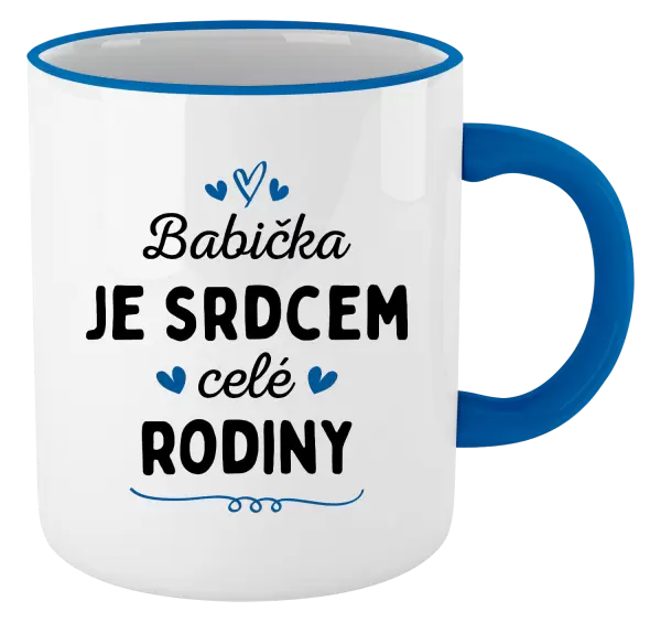 Hrnek Babička je srdcem celé rodiny