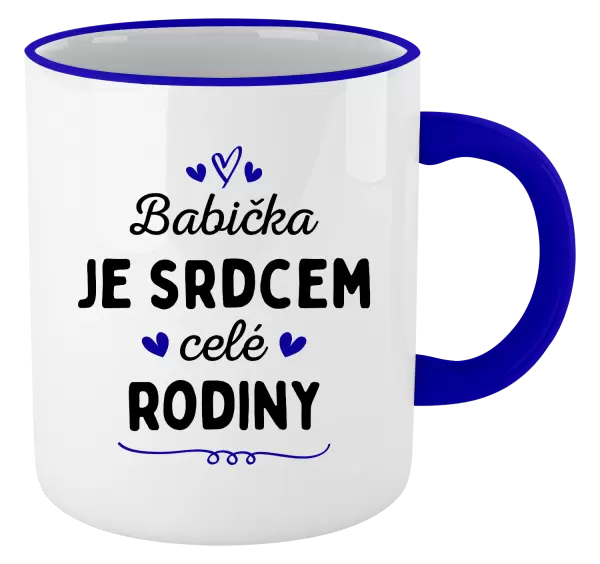 Hrnek Babička je srdcem celé rodiny