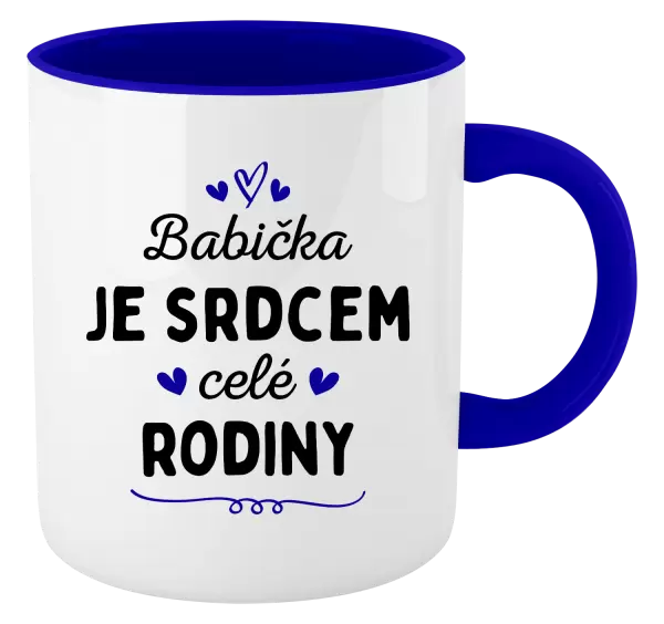 Hrnek Babička je srdcem celé rodiny