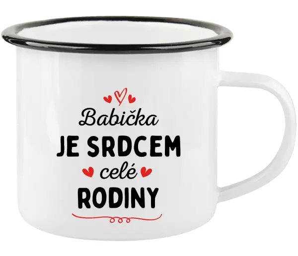 Plecháček Babička je srdcem celé rodiny
