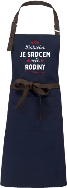 Zástěra Babička je srdcem celé rodiny