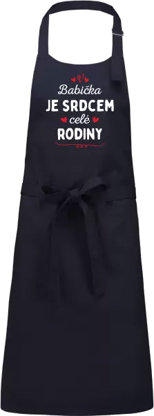 Zástěra Babička je srdcem celé rodiny