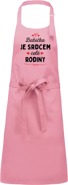 Zástěra Babička je srdcem celé rodiny