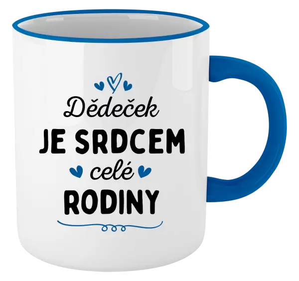 Hrnek Dědeček je srdcem celé rodiny
