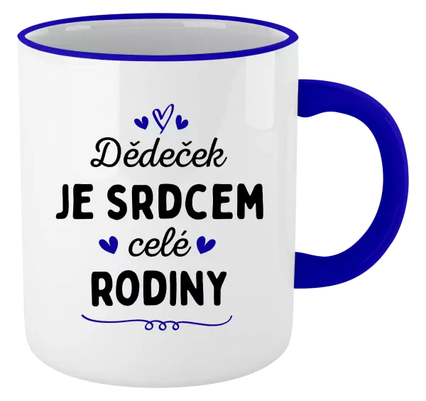 Hrnek Dědeček je srdcem celé rodiny