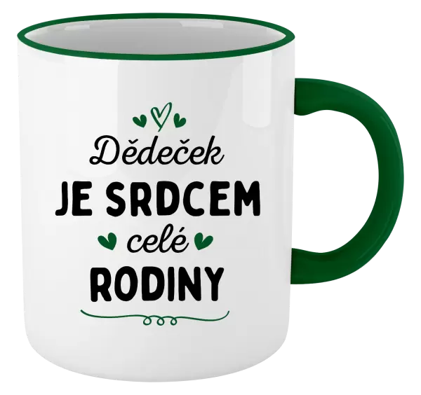 Hrnek Dědeček je srdcem celé rodiny