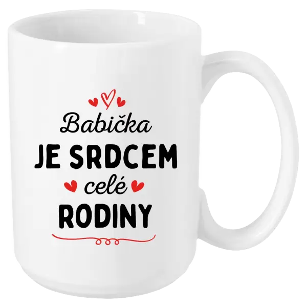 Hrnek Dědeček je srdcem celé rodiny