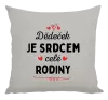 Polštář Dědeček je srdcem celé rodiny