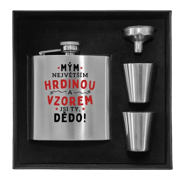 Placatka v krabičce Mým největším hrdinou a vzorem jsi ty, dědo!