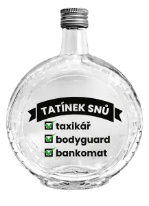 Skleněná láhev Tatínek snů