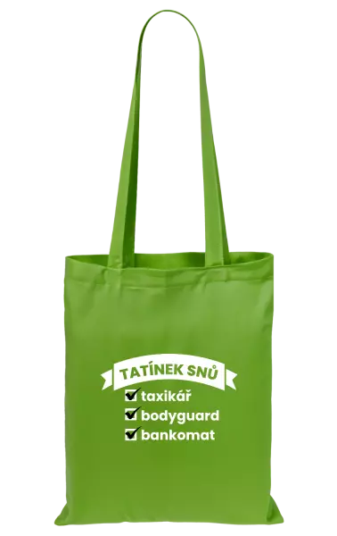 Látková taška Tatínek snů