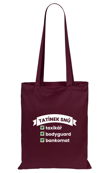 Látková taška Tatínek snů