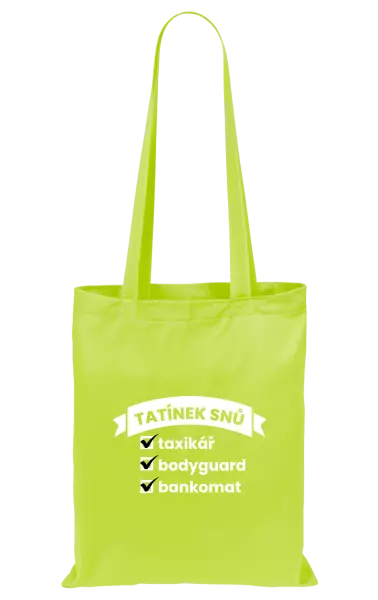 Látková taška Tatínek snů