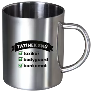 Nerezový hrnek Tatínek snů