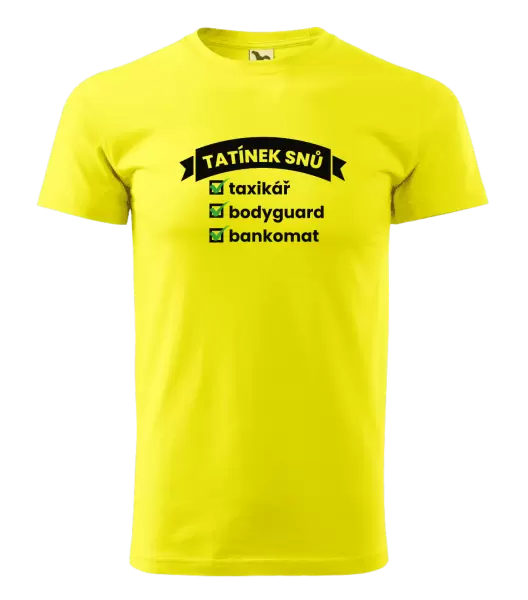 Pánské tričko Tatínek snů