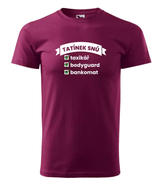 Pánské tričko Tatínek snů