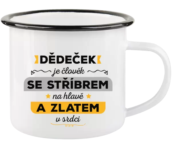 Plecháček Dědeček je člověk se stříbrem na hlavě a zlatem v srdci