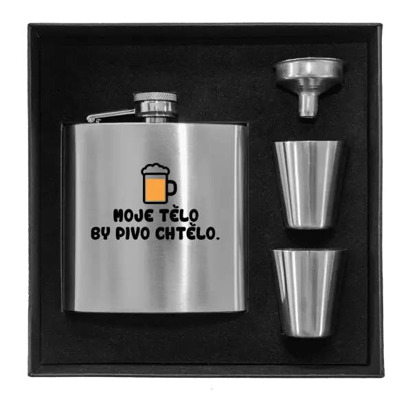 Placatka v krabičce Moje tělo by pivo chtělo