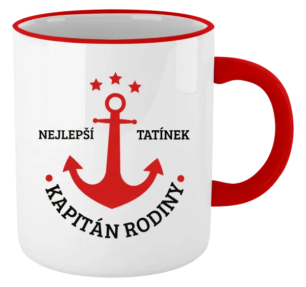 Hrnek Kapitán rodiny