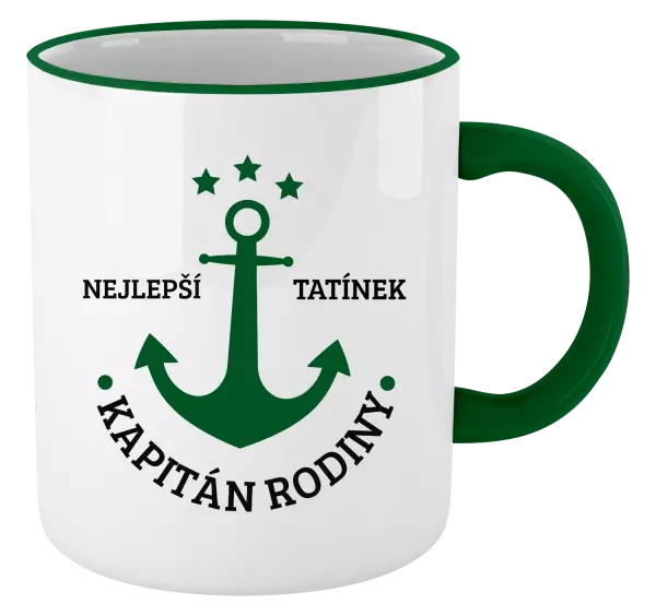 Hrnek Kapitán rodiny