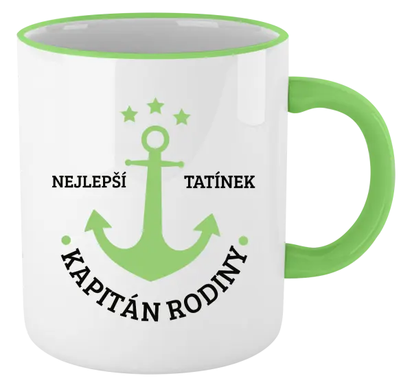 Hrnek Kapitán rodiny