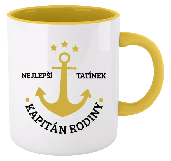Hrnek Kapitán rodiny