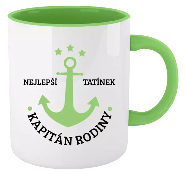 Hrnek Kapitán rodiny