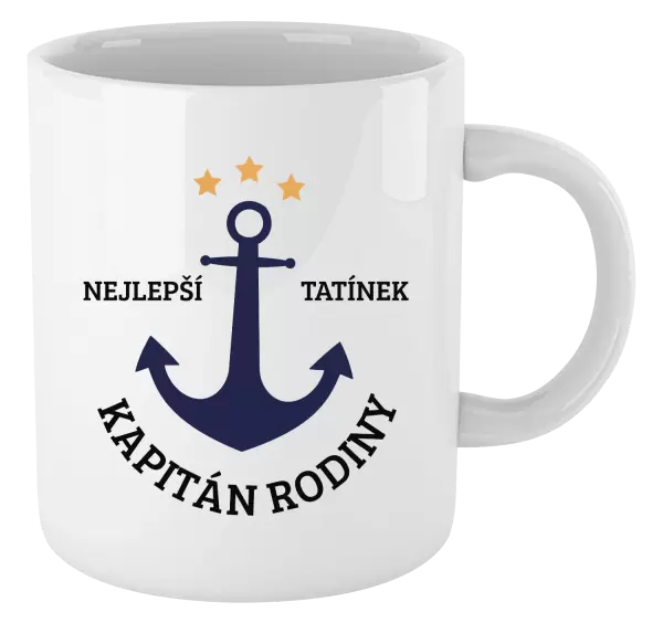 Hrnek Kapitán rodiny