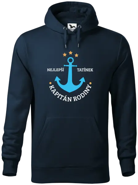 Pánská mikina Kapitán rodiny