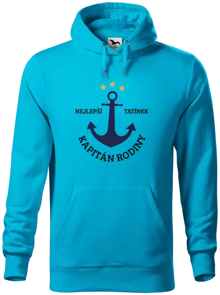 Pánská mikina Kapitán rodiny