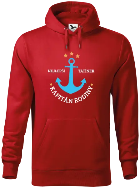 Pánská mikina Kapitán rodiny