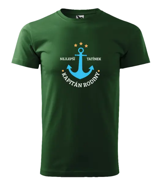 Pánské tričko Kapitán rodiny
