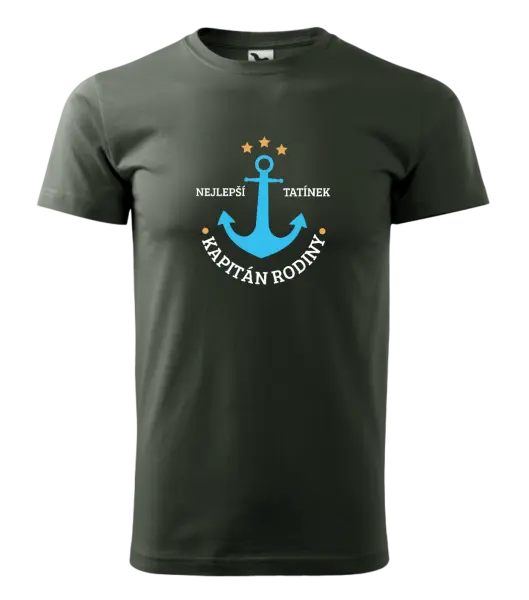 Pánské tričko Kapitán rodiny