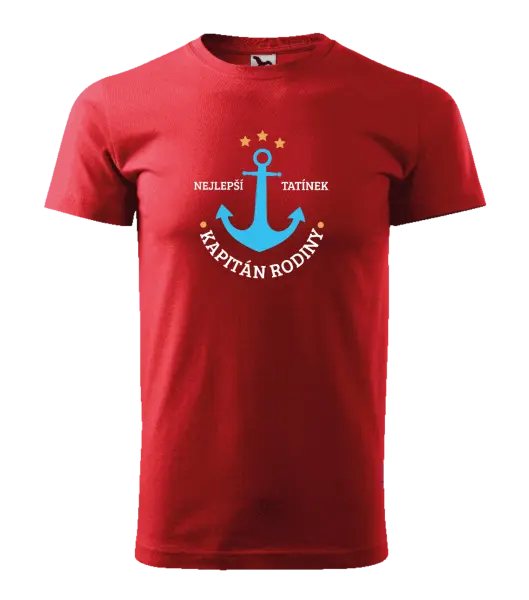 Pánské tričko Kapitán rodiny