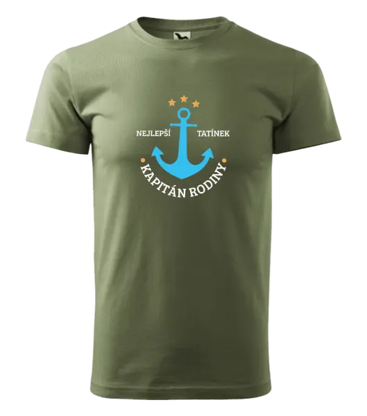 Pánské tričko Kapitán rodiny