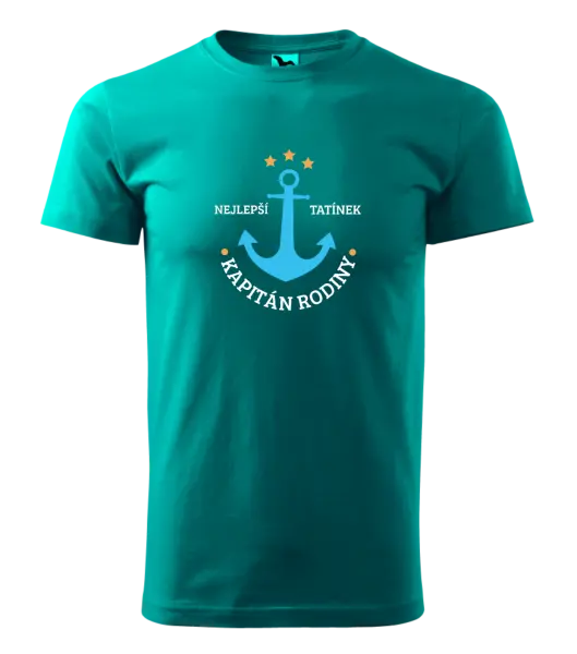 Pánské tričko Kapitán rodiny