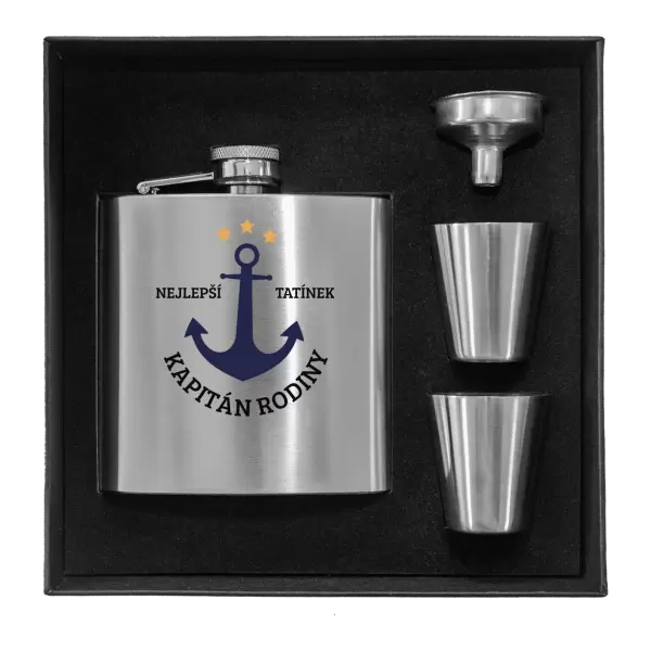 Placatka v krabičce Kapitán rodiny