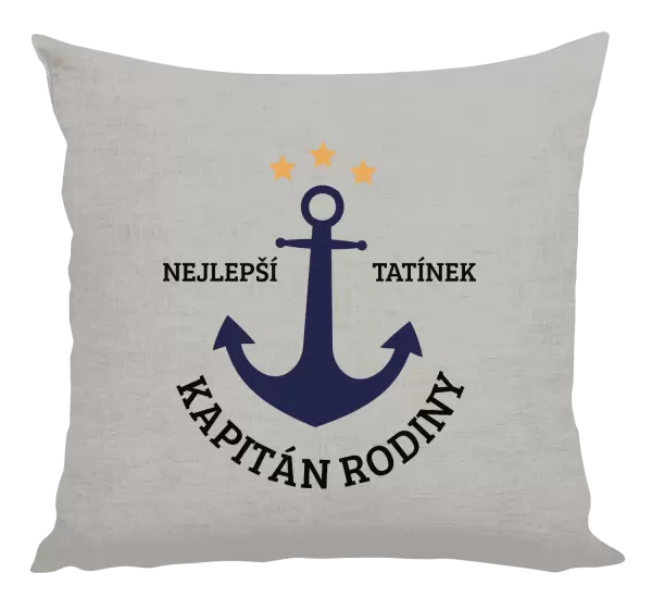 Polštář Kapitán rodiny