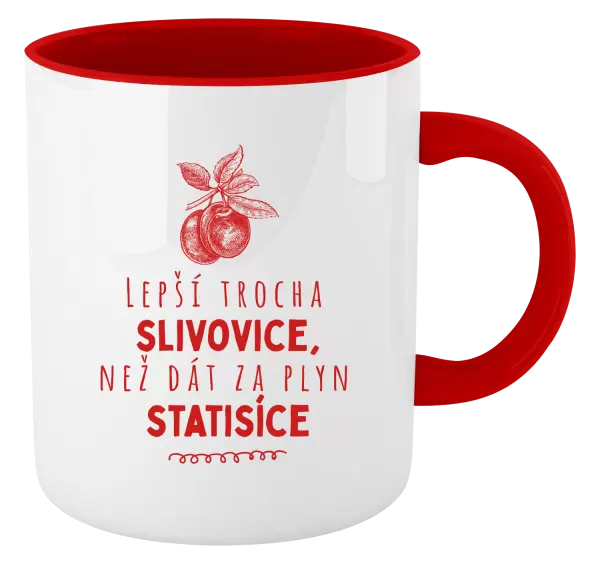 Hrnek Lepší trocha slivovice