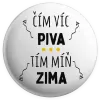 Placka Čím víc piva, tím míň zima