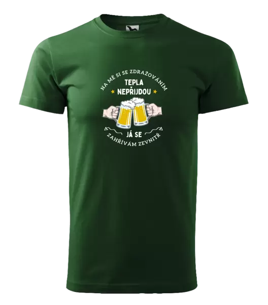 Pánské tričko Zahřívám se zevnitř