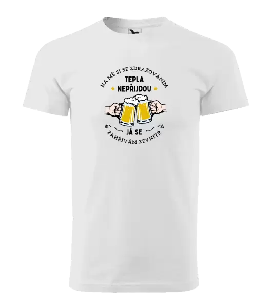 Pánské tričko Zahřívám se zevnitř