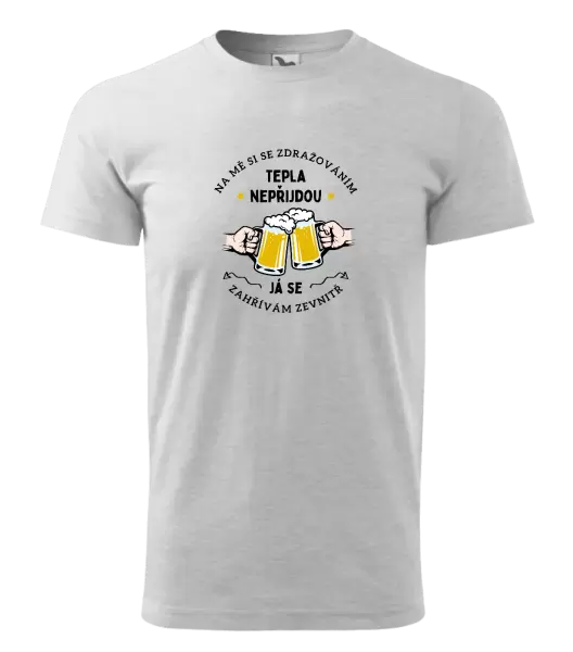 Pánské tričko Zahřívám se zevnitř