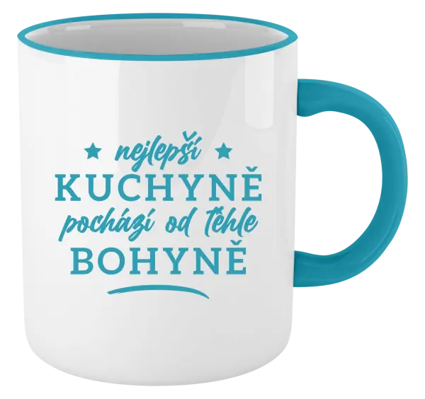 Hrnek Nejlepší kuchyně je od téhle bohyně